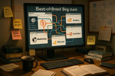 The Hidden Cost of a “Best-of-Breed” Blog Stack (and When HubSpot Is the Smarter Choice)